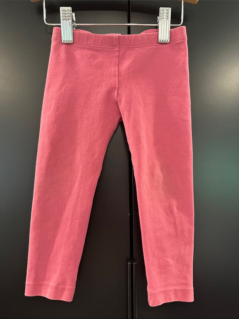 Tea Collection Girls Pink Stretch Cotton‎ Leggings Size 2T RN 107708